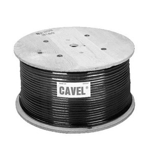 CAVEL 17/73FC <br> Jordkabel Sort 250 Mtr.