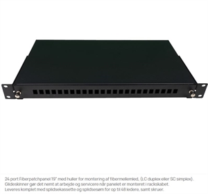 FIBER PATCHPANEL 24 PORT (LC DUPLEX)