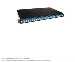 FIBERPANEL 24 X DUPLEX LC SINGLEMODE